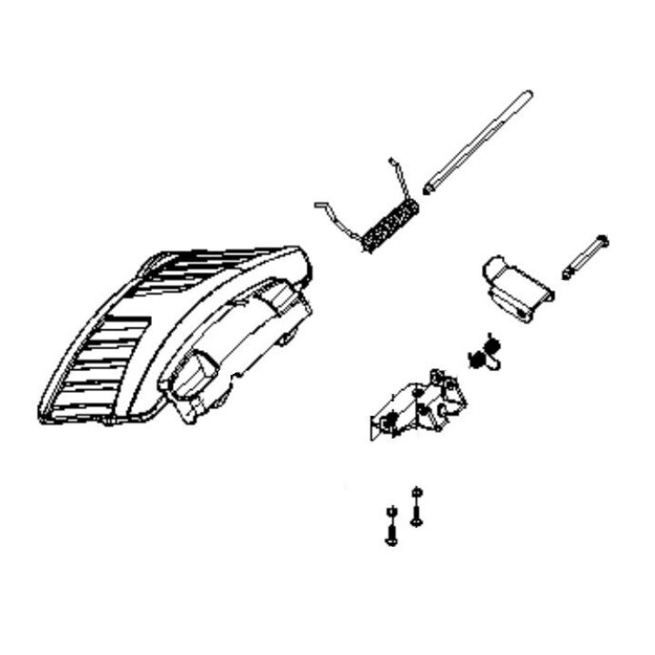 Location Kit Side Discharge Plate 5986841-12 in the group at Gräsklipparbutiken (5986841-12)