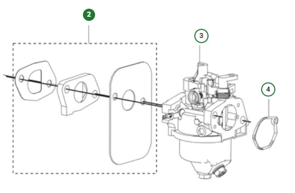 Insulator 5986845-44 in the group  at Gräsklipparbutiken (5986845-44)