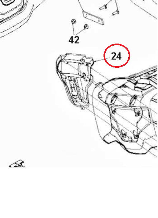 Console Husqvarna Applique One 5988038-01 in the group at Gräsklipparbutiken (5988038-01)