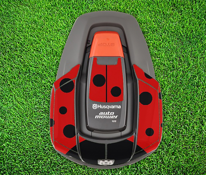 Foil set Ladybug for Automower 105 / 305 / 308 in the group Robotic Lawn Mowers / Accessories robotic lawn mower at Gräsklipparbutiken (5992924-01)