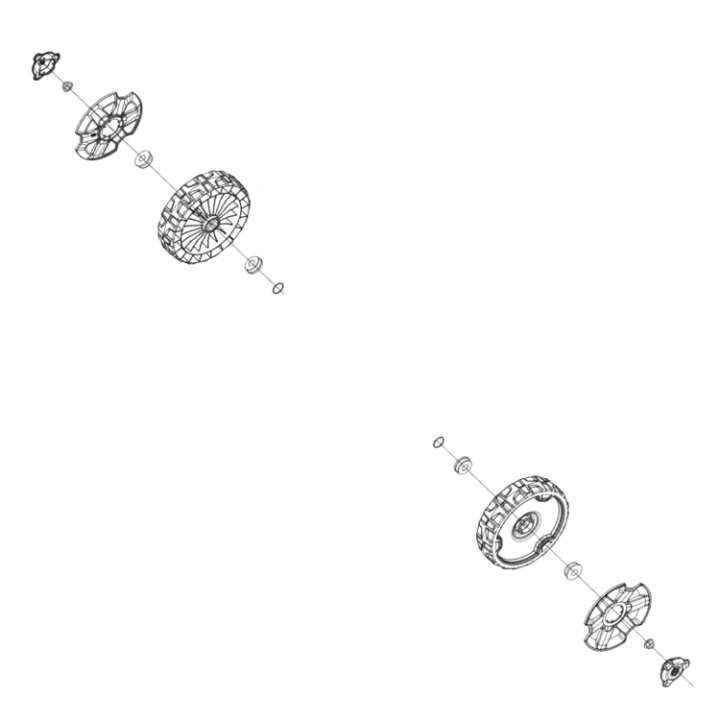 Wheel 5993494-22 in the group  at Gräsklipparbutiken (5993494-22)