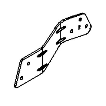 Bracket Rh.Front.Support.Ram in the group  at Gräsklipparbutiken (5993616-02)