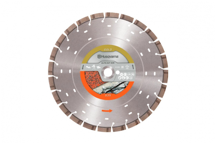Husqvarna ELITE-CUT S35 EXO-GRIT™ 400mm in the group Forest and Garden Products / Husqvarna Power cutters / Accessories power cutters at Gräsklipparbutiken (5994946-30)