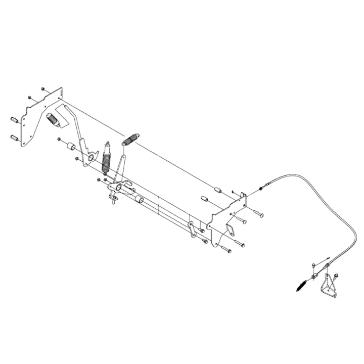 Parking Brake Assy in the group  at Gräsklipparbutiken (5996401-01)