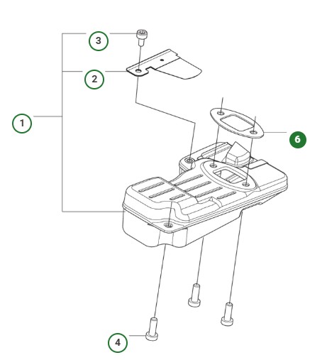 Gasket muffler in the group at Gräsklipparbutiken (5998038-01)