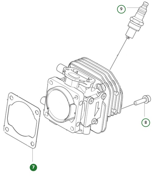 Cylinder Gasket in the group  at Gräsklipparbutiken (5998092-01)