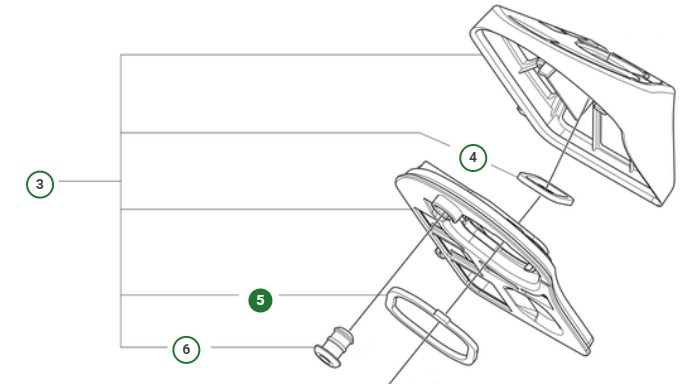 Sealing Air Filter in the group  at Gräsklipparbutiken (5998150-01)