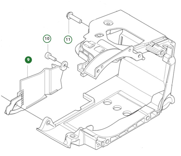 Cover Muffler Husqvarna in the group at Gräsklipparbutiken (5998160-01)