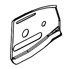 Chain Guide Plate 095 in the group  at Gräsklipparbutiken (5998169-01)