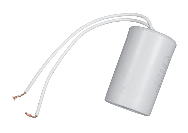 Capacitor 8 µf, 450 v in the group at Gräsklipparbutiken (5999301-01)