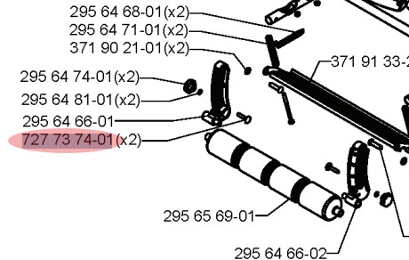 Screw 7277374-01 in the group  at Gräsklipparbutiken (7277374-01)