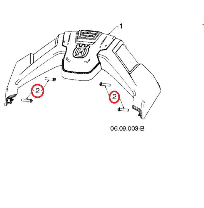 Screw 8174113-18 in the group  at Gräsklipparbutiken (8174113-18)