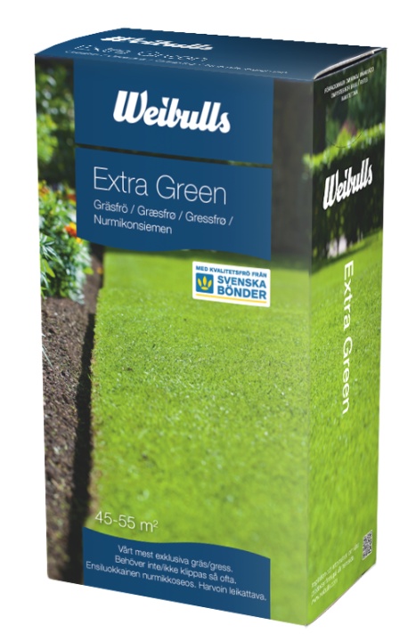 Grass seed Weibulls Extra Green 1kg in the group Lawn care at Gräsklipparbutiken (838045)