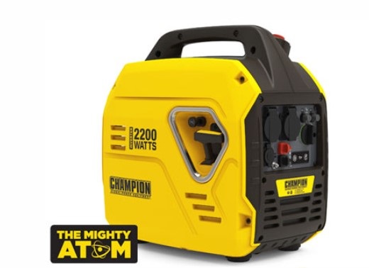Champion inverter ' The Mighty Atom' 2200W Generator in the group Forest and Garden Products / Power stations / Champion Power Generators / Champion Inverter Generators at Gräsklipparbutiken (92001I-SC)