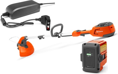 Husqvarna 115iL Battery Trimmer + BLi10 & QC80 in the group Forest and Garden Products / Husqvarna Brush Cutters/Trimmers / Battery powered grass trimmers & brushcutters at Gräsklipparbutiken (9670988-02)