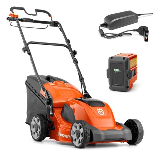 Husqvarna LC 141iV Battery Lawn Mower + BLi20 & QC80 in the group Forest and Garden Products / Husqvarna Battery operated power tools / Battery Lawn Mowers at Gräsklipparbutiken (9670992-02)