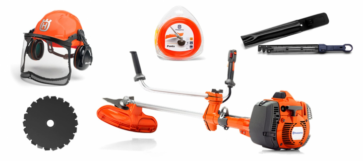Husqvarna 545FR Brushcutter-Kit in the group Forest and Garden Products / Husqvarna Brush Cutters/Trimmers / Trimmers & brushcutters / Brushcutters at Gräsklipparbutiken (9676379)