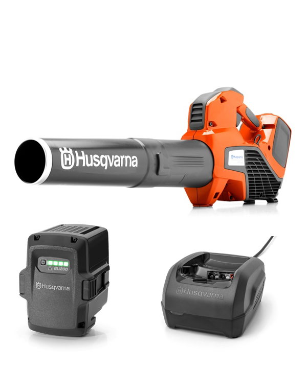 Husqvarna 525iB Mark II Battery Leaf Blower Kit in the group Forest and Garden Products / Husqvarna Leaf Blowers / Battery powered blowers at Gräsklipparbutiken (9679155)