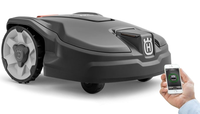 Husqvarna Automower® 305 including Connect in the group Robotic Lawn Mowers / Husqvarna Automower® at Gräsklipparbutiken (9679740-211)