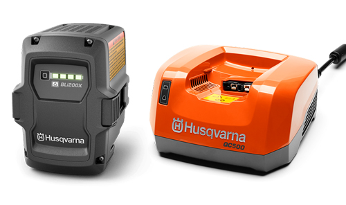 Husqvarna Pro Battery & charger kit BLi200X & QC500 in the group Forest and Garden Products / Husqvarna Battery operated power tools / Accessories Battery machines at Gräsklipparbutiken (9704489)