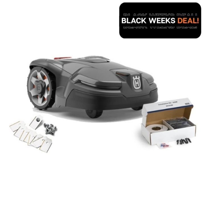 Husqvarna Automower® 415X Start Kit in the group Robotic Lawn Mowers / Husqvarna Automower® at Gräsklipparbutiken (9704717)