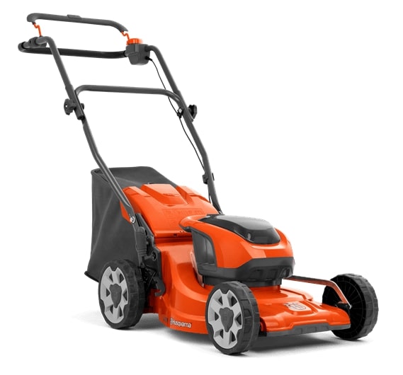 Husqvarna LC137i + BLi20 & QC80 in the group Forest and Garden Products / Husqvarna Battery operated power tools / Battery Lawn Mowers at Gräsklipparbutiken (9705009-02)