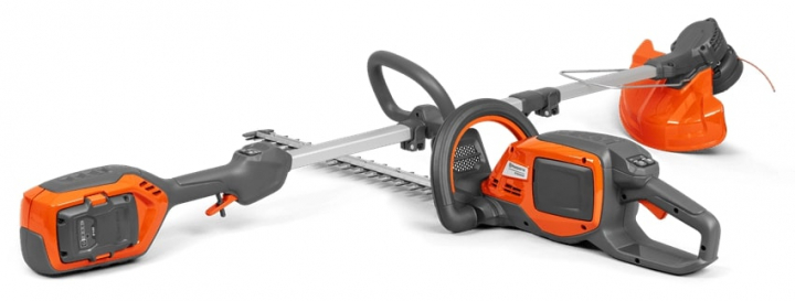 Husqvarna 215iHD45 Battery Hedgetrimmer & Trimmer 215iL + B70 and C80 in the group Forest and Garden Products / Husqvarna Hedge trimmers / Battery powered hedge trimmers at Gräsklipparbutiken (9705361-01)