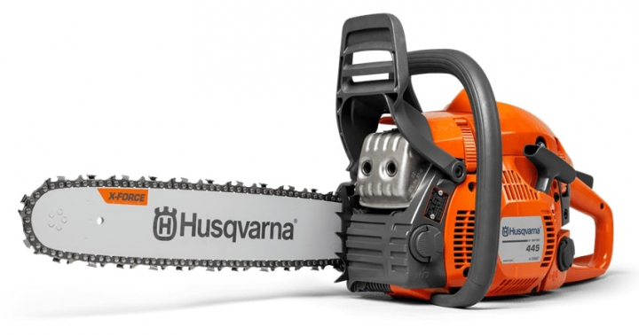 Husqvarna 445 E-Series II Chainsaw in the group Forest and Garden Products / Husqvarna Chain saws / Chainsaws at Gräsklipparbutiken (9705589-33)
