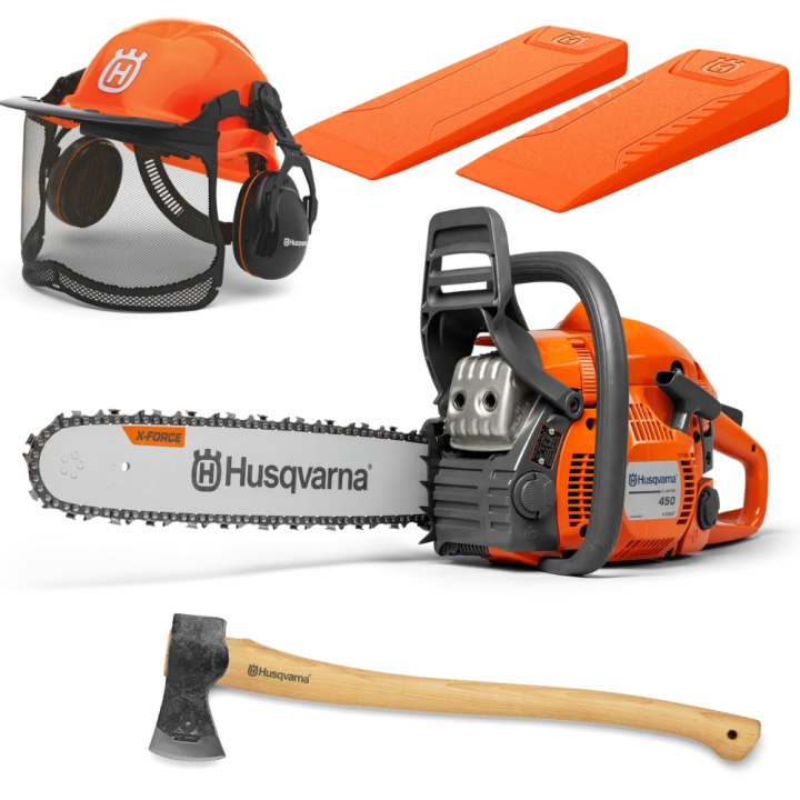 Husqvarna 450 E-series II Felling Kit in the group Forest and Garden Products / Husqvarna Chain saws / Chainsaws at Gräsklipparbutiken (9705595)