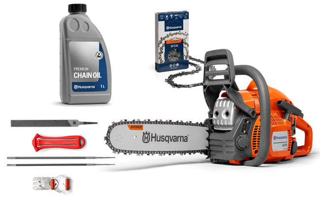 Husqvarna 435 II Start-kit in the group Forest and Garden Products / Husqvarna Chain saws / Chainsaws at Gräsklipparbutiken (9705597)