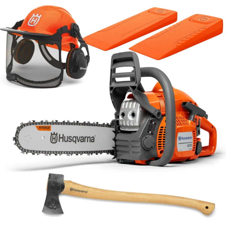 Husqvarna 435 II Felling Kit in the group Forest and Garden Products / Husqvarna Chain saws / Chainsaws at Gräsklipparbutiken (9705597pkt)