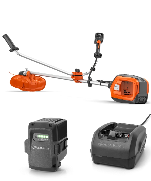 Husqvarna 325iR Battery Brushcutter Kit in the group Forest and Garden Products / Husqvarna Brush Cutters/Trimmers / Battery powered grass trimmers & brushcutters at Gräsklipparbutiken (9705669)