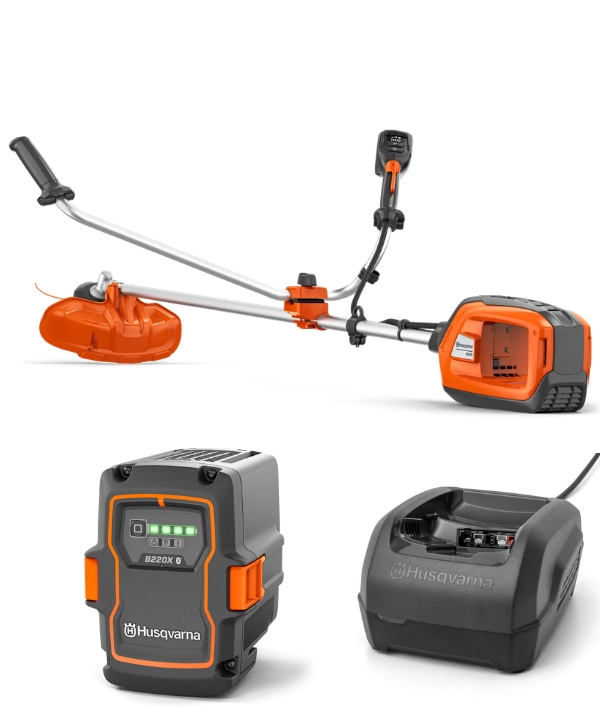 Husqvarna 325iR Battery Brushcutter Kit in the group Forest and Garden Products / Husqvarna Brush Cutters/Trimmers / Battery powered grass trimmers & brushcutters at Gräsklipparbutiken (9705669)
