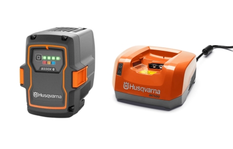 Husqvarna Battery & charger kit B330X & QC500 in the group Forest and Garden Products / Husqvarna Battery operated power tools / Accessories Battery machines at Gräsklipparbutiken (9706077)