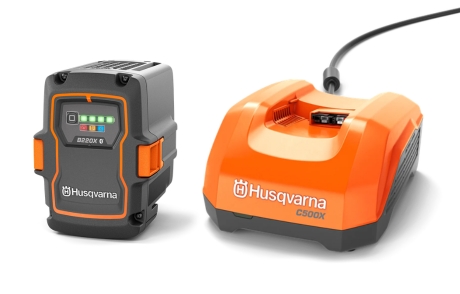 Husqvarna Battery & charger kit B220X & C500X in the group Forest and Garden Products / Husqvarna Battery operated power tools / Accessories Battery machines at Gräsklipparbutiken (9706078)