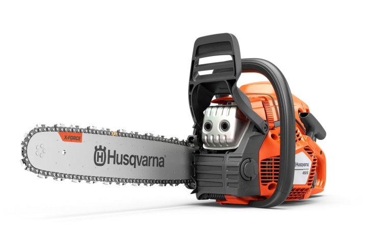 Husqvarna 450S Chainsaw in the group Forest and Garden Products / Husqvarna Chain saws / Chainsaws at Gräsklipparbutiken (9707027-13)