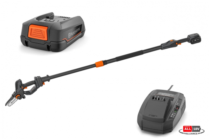 Husqvarna Aspire™ PE5 Pruner with battery and charger in the group Forest and Garden Products / Husqvarna Aspire™ 18v battery series / Garden tools at Gräsklipparbutiken (9707538-02)