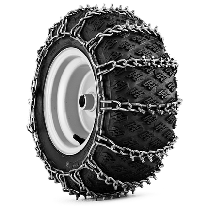 Snow chains 18X9.5-8, pair, for tractor in the group Garden Tractors / Riders / Husqvarna Tractors / Accessories Husqvarna Tractors at Gräsklipparbutiken (9971036-10)