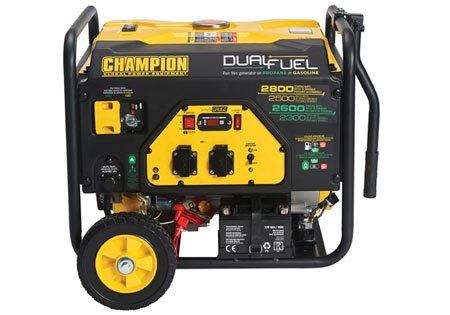 Champion 2800 Watt Dual Fuel Generator With Electric Start in the group Forest and Garden Products / Power stations / Champion Power Generators / Champion Power Generators at Gräsklipparbutiken (CPG3500E2-DF-EU)