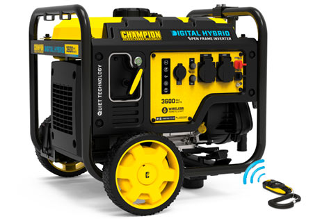 Champion 3600W Hybrid Inverter Generator in the group Forest and Garden Products / Power stations / Champion Power Generators / Champion Inverter Generators at Gräsklipparbutiken (CPG4000DHY-EU-SC)