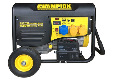 Champion 8000 Watt Petrol Generator in the group Forest and Garden Products / Power stations / Champion Power Generators / Champion Power Generators at Gräsklipparbutiken (CPG9000E2-EU)