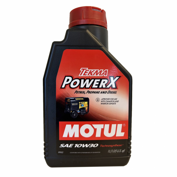 Tekma Power X Generator oil 10W30 - 1L in the group Forest and Garden Products / Power stations / Champion Power Generators at Gräsklipparbutiken (OL-111573)