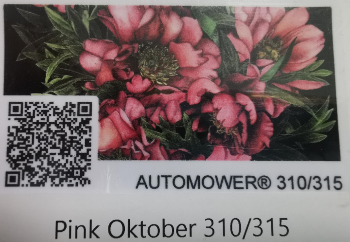 Foil set for Automower 310/315- Pink Oktober in the group Robotic Lawn Mowers / Accessories robotic lawn mower at Gräsklipparbutiken (am310-r23867369)