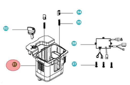 Battery box 5014896-02