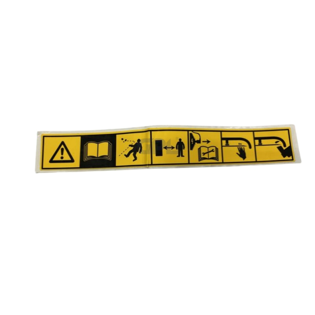 Sticker, Warning