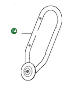 U-Part For O-Htg Pro Without Hole 5029035-02