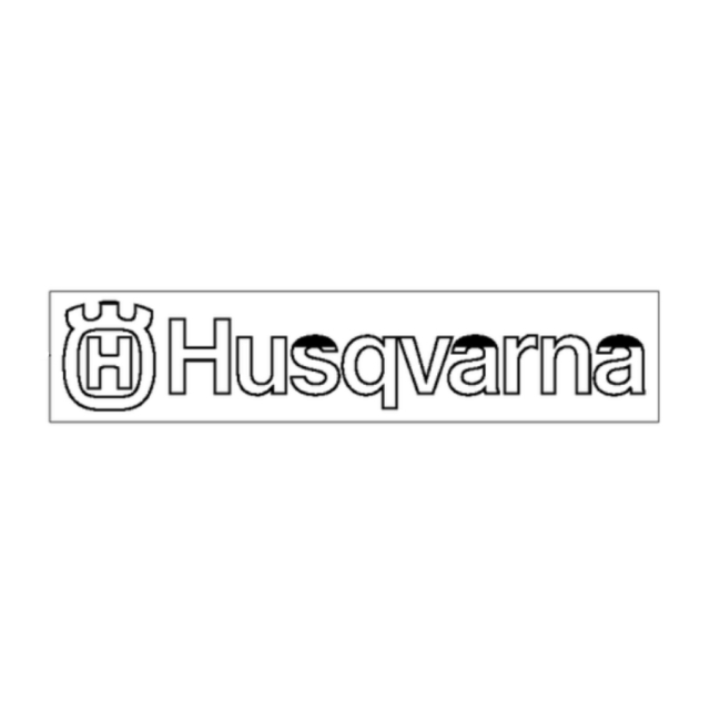 Decal Husqvarna, 250 mm