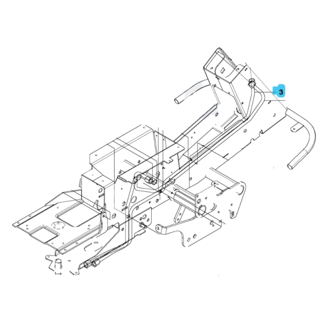 Hydraulic Pipe 5042103-01