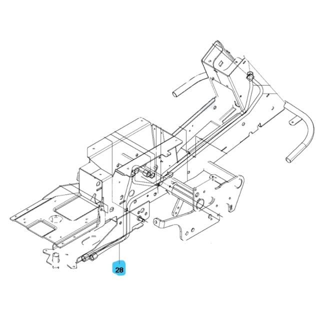 Hydraulic Pipe 5042104-01