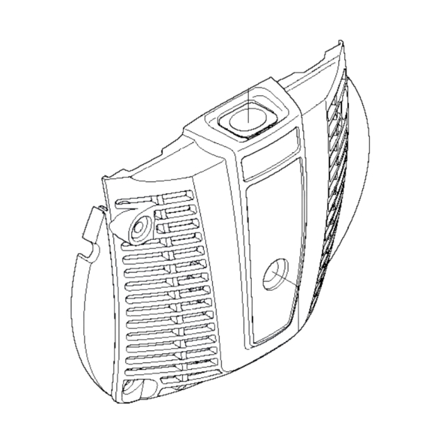 Starter housing Jonsered CC2245, FC2245
